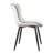 Heitger Leather Upholstered Side Chairs Modern Dining Chairs with Metal Legs, Dining Room Chair-1869799179