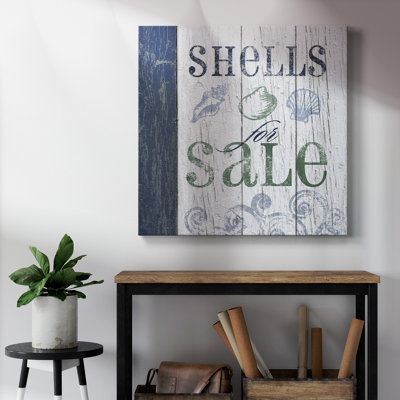 " Beach Sign II " Painting Print