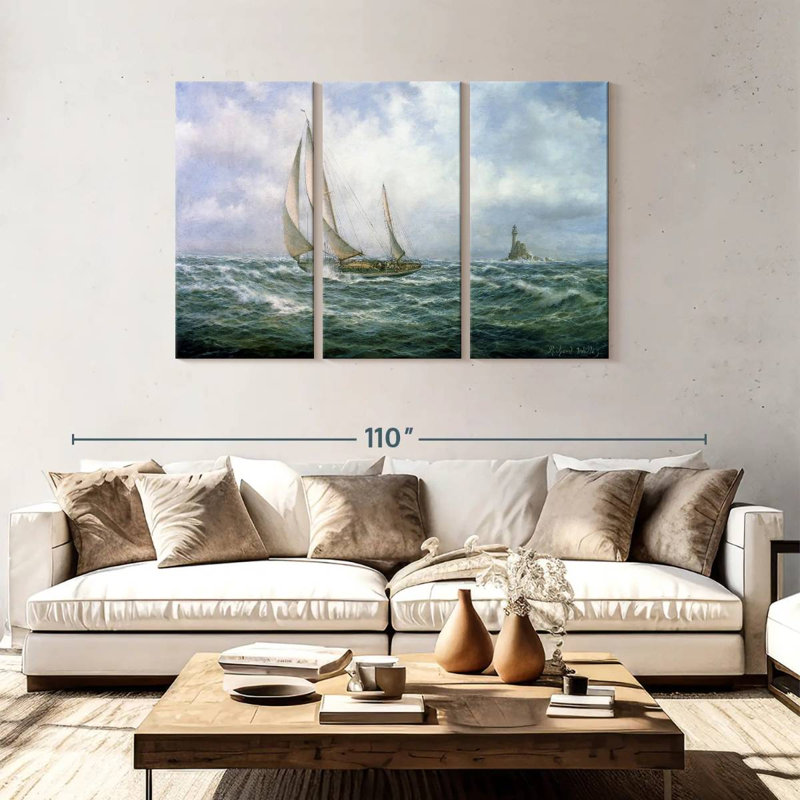 Mehar Fastnet Abeam, 48" H x 74" W