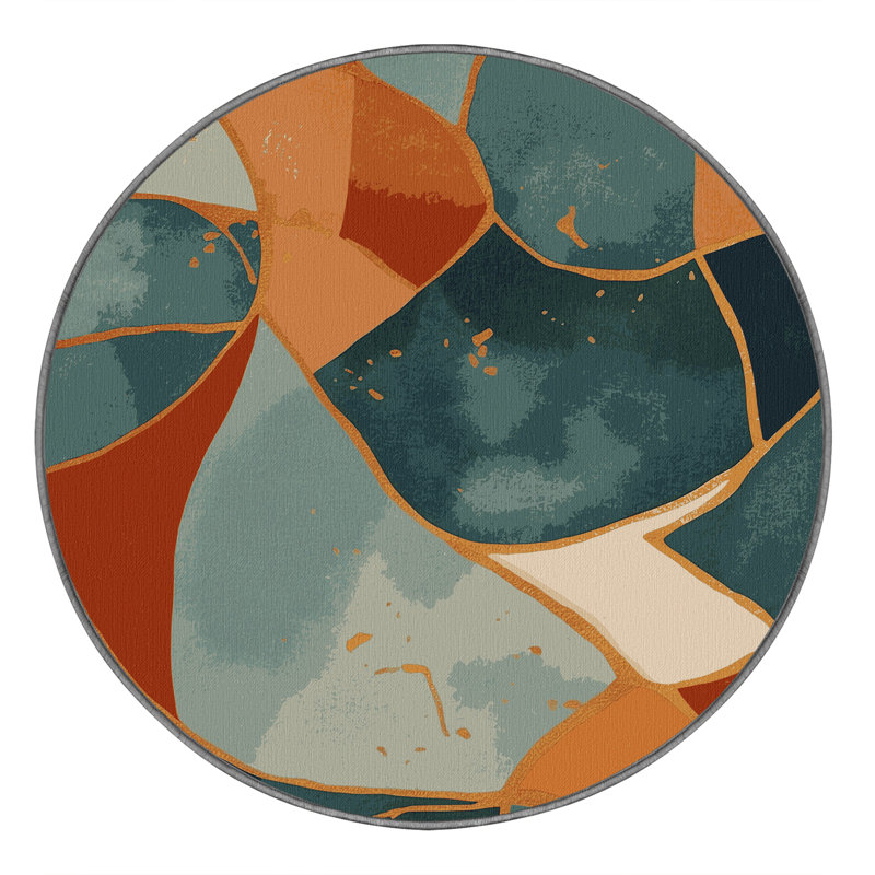 Sierra Streams Rug, Round 3'