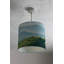 25cm H Canvas Drum Pendant Shade ( Clip On )