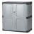 37" H x 36" W x 18" D 2 Door Storage Cabinet