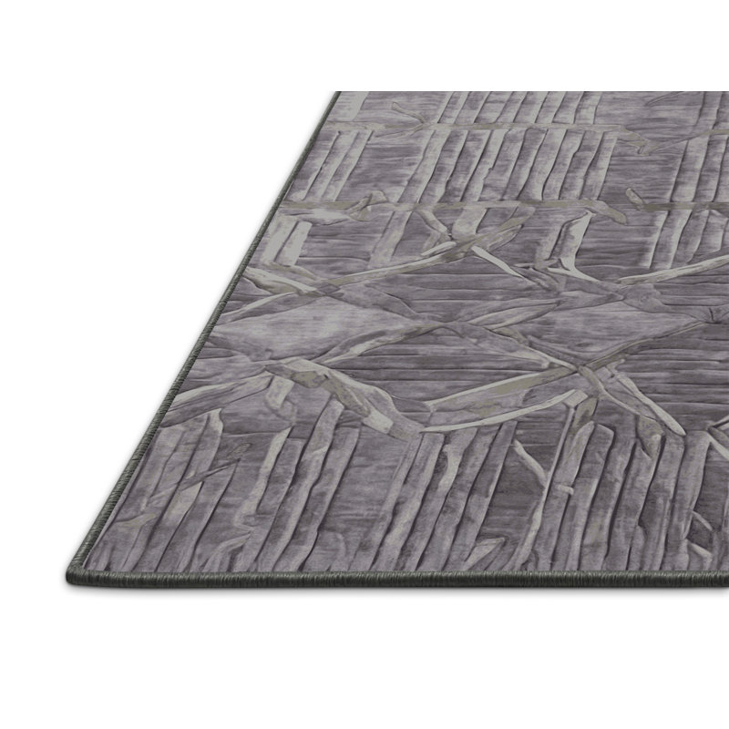 Silky Soft Plush Pink Area Rug, Round 3'