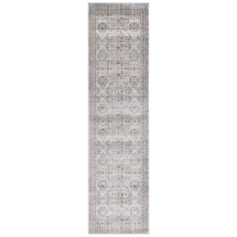 Bremen Oriental Power Loomed Area Rug, Runner 2'7" x 10'