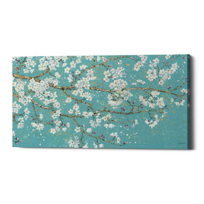 «April Breeze I TEAL» par James Wiens, art mural sur toile