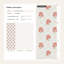 Papier peint floral rétro damas rouge-1307508480