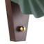 Furrow 12-in Red Wall Sconce-1436334358