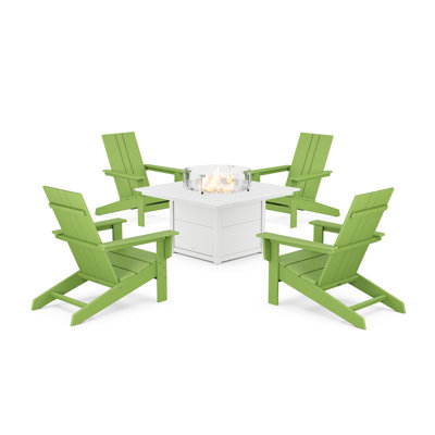 Outdoor Adirondack Chair With Table