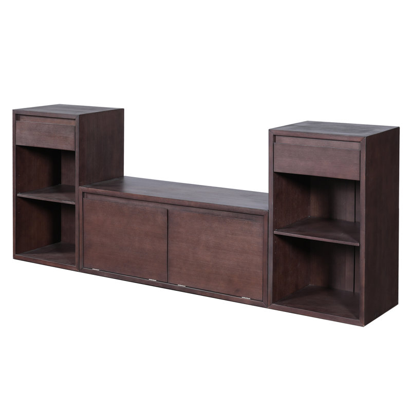 Banc en lin Linnox Farmhouse, Espresso