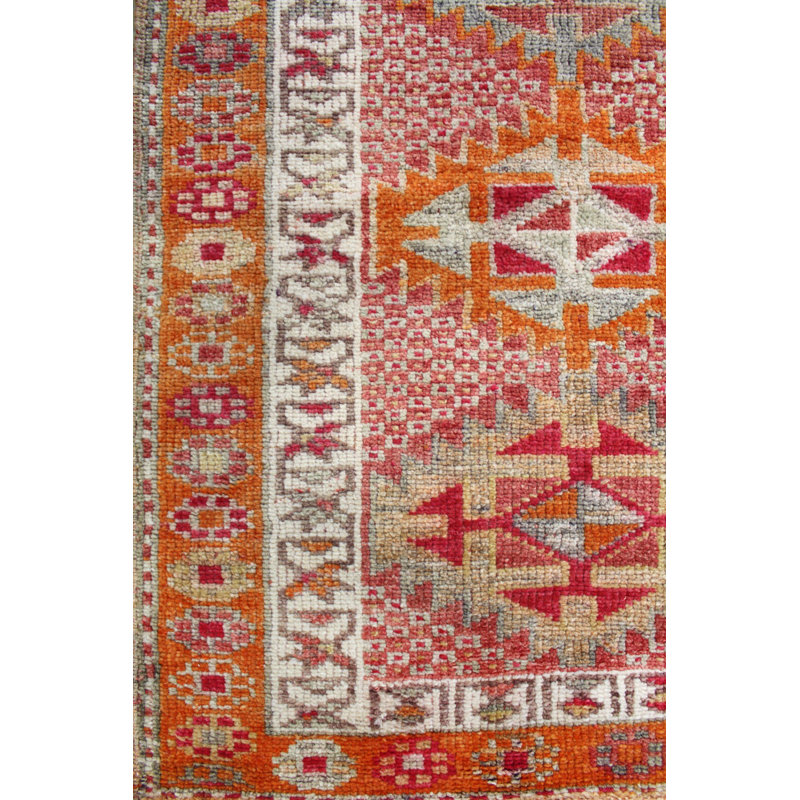 Herki One-of-a-Kind 2'9" X 13'7" Hand Knotted Area Rug