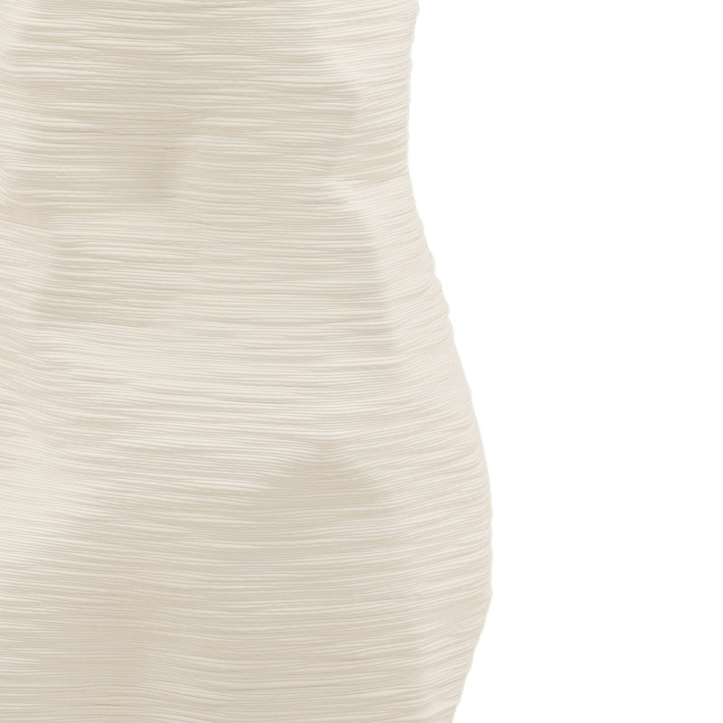 Corvin - vase ivoire, H 18,7 po x l 8,27 po x P 8,27 po