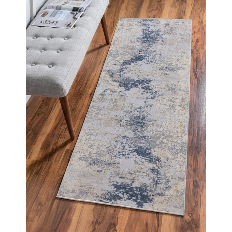 Connery Abstract Indoor Rug, Runner 2'7" x 9'10"