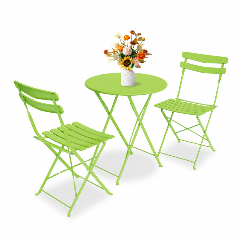 Patio Dining Set Table,, Grass Green