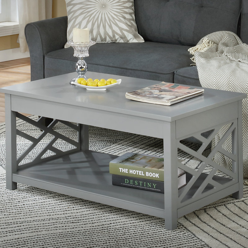 3 - Piece Living Room Table Set, Grey