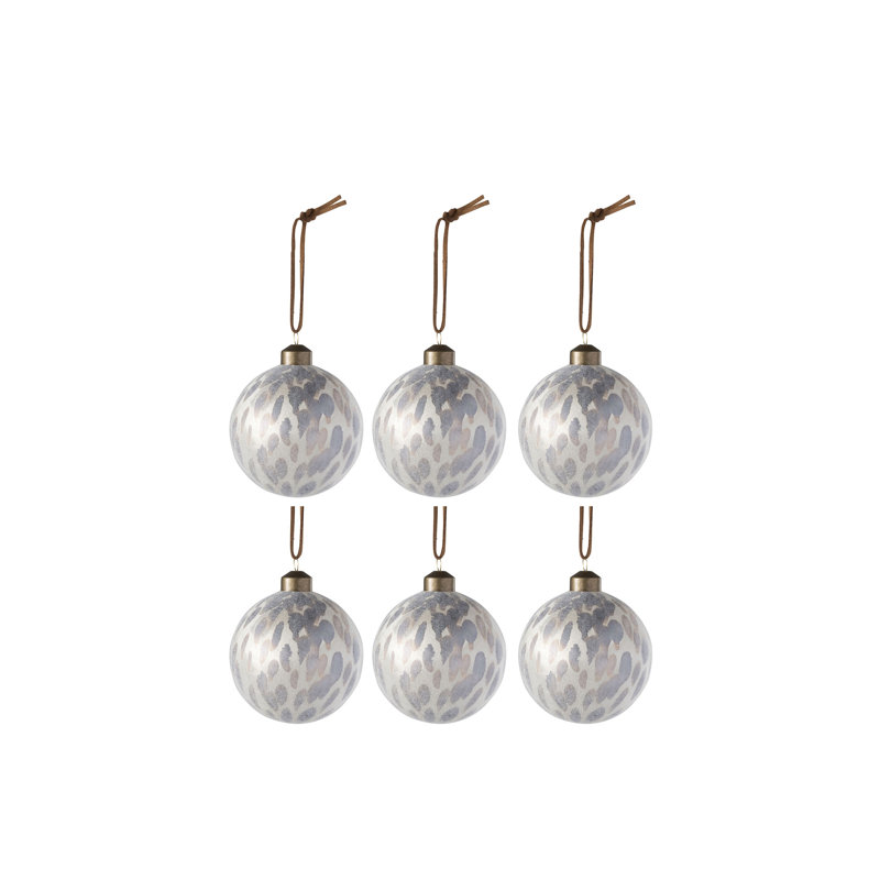 Xmas Leopard Bauble
