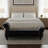 Elegant Stylish Velvet Upholstered Storage Bench with Solid Rubberwood Legs-1039681170