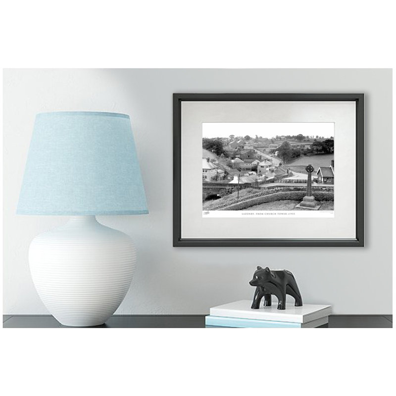 Lazonby, From Church Tower C1955 by Francis Frith - Single Picture Frame Print, 28cm H x 36cm W x 2.3cm D