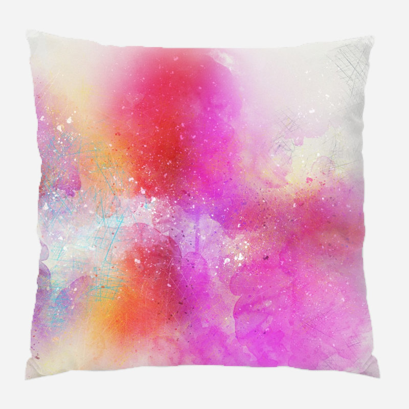 Aideen Throw Pillow, Microsuede, Indoor