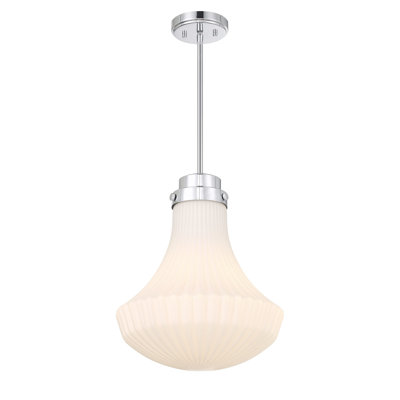 Bartlet 1-Light Pendant in Chrome