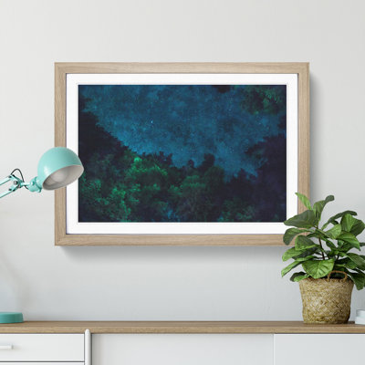 Stars over a Forest in Canada - Picture Frame Graphic Art