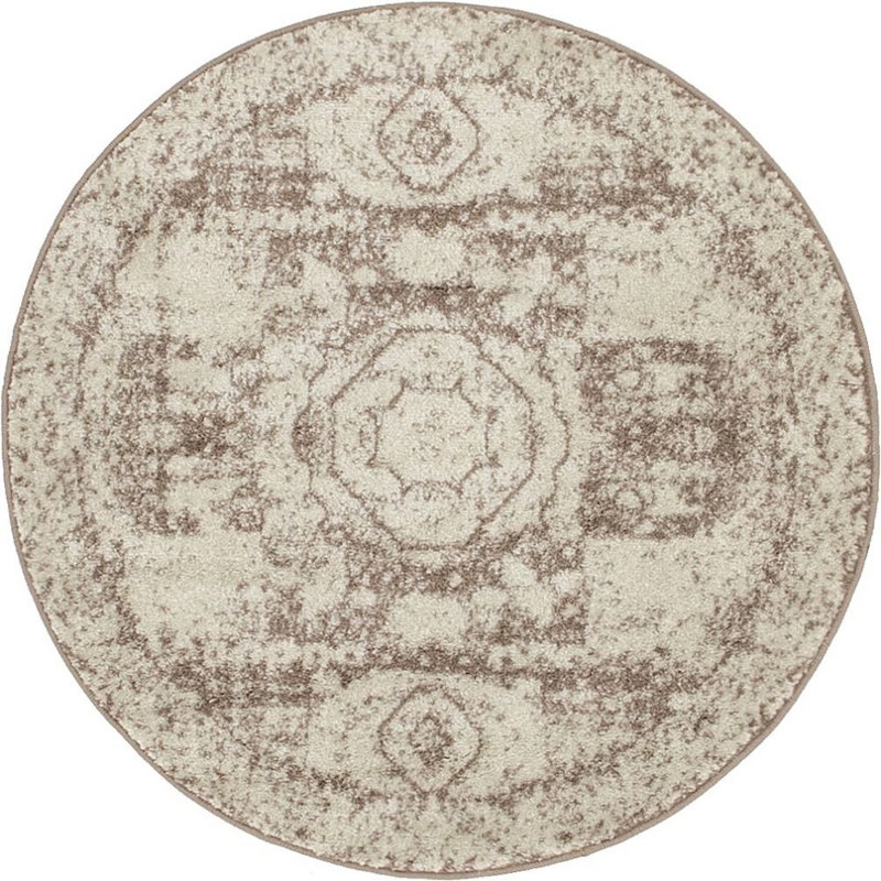 Vienna Oriental Indoor Rug, Round 5'
