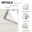 Rideau romain 100% lin occultant beige-124086773