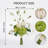 Elegant Green Artificial Bouquet—Hydrangea