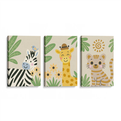 Bloomside Buddy Set of 3 Prints