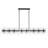 30-light Dimmable Chandelier Modern Chandelier Linear Chandelier Crystal Sphere Chandelier For Kitchen Living Room