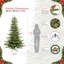 Lighted Artificial Fir Christmas Tree-1242978671