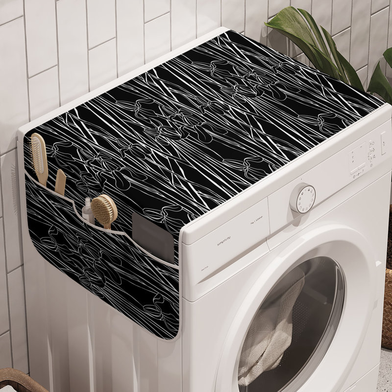 East Urban Home Washing Machine Organizer Pack of 2 47" x 18.5"