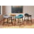 Munana Upholstered Counter Stool with Solid Wood Frame-87749361