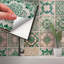 38.1cm W x 38.1cm L PVC Peel and Stick Mosaic Tile
