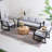 Penrose 5-Person Outdoor Sofa Seating Group-349892588