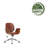 Forsythe Faux Leather Mid-Century Office Chair-1674588921