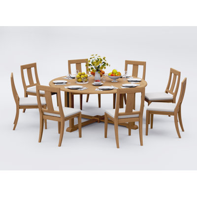 Osborne Outdoor - Piece Teak Dining Set