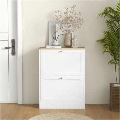 Armoire à chaussures HOMcom Slim