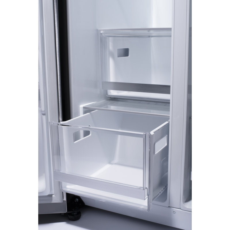 LG 27 cu. ft. Side by Side Smart Refrigerator w/ InstaView and Craft Ice, Stainless Steel