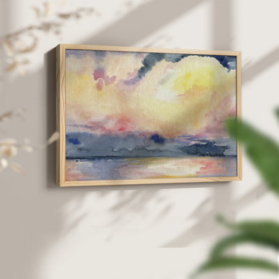 Prism Seascape III - Reproduction encadrée - Restickable