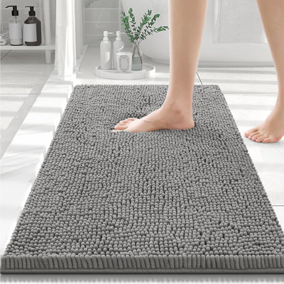 Chenille Non-Slip Non-Slip Bath Mat