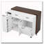 Îlot de cuisine 102,3 po avec table de salle à manger extensible, chariot pour îlot de cuisine avec armoire de rangement-246206446