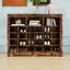 Console 24 tiroirs, armoire à chaussures moderne avec base incurvée, buffet polyvalent-864405279