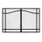 Dimplex 33" Glass Swing Doors for Built-In Electric Firebox-1164226530