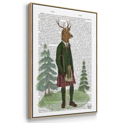 Scottish Deer Alistair McStag, complet, reproduction de livre