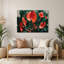 Art mural en métal Botanical Flamingo-1636420819