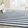 Abington Striped Wool Hand Tufted Area Rug