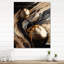 Jalaycia - Abstract Marble Modern Wall Clock-1896707361
