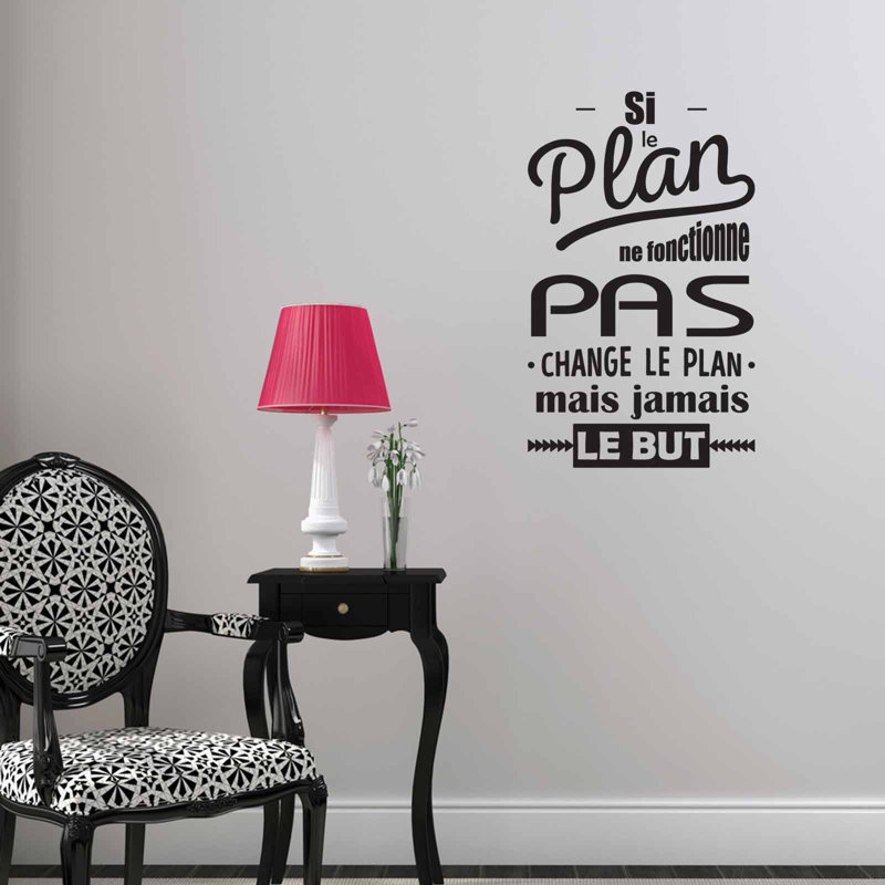 Text & Numbers Wall Decal
