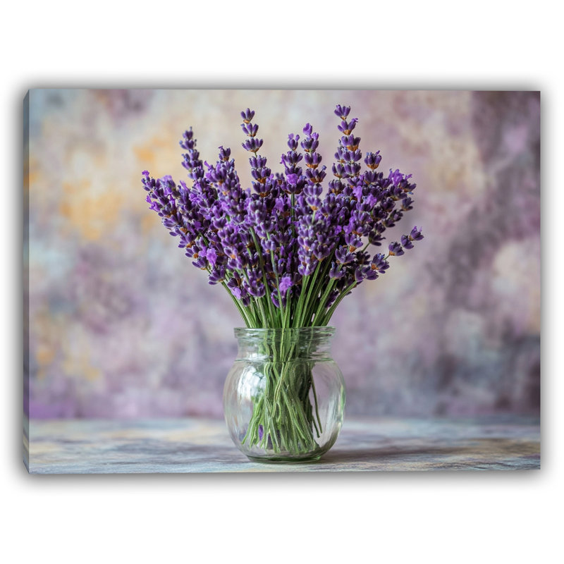 Fresh Lavender Charm - reproduction sur toile tendue