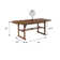 Anje Rectangular 6 - Person 55" Long Acacia Dining Set with Cushions